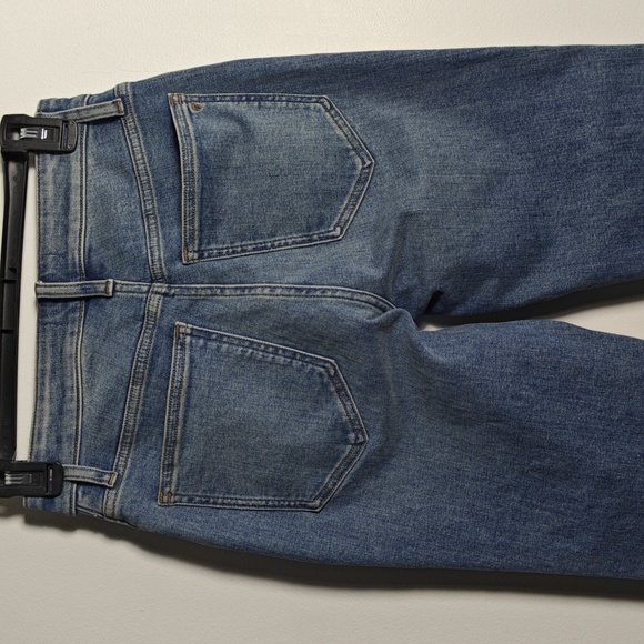 MADEWELL Curvy Kick Out Crop Jeans in Light Wash Size 26 - Picture 13 of 16